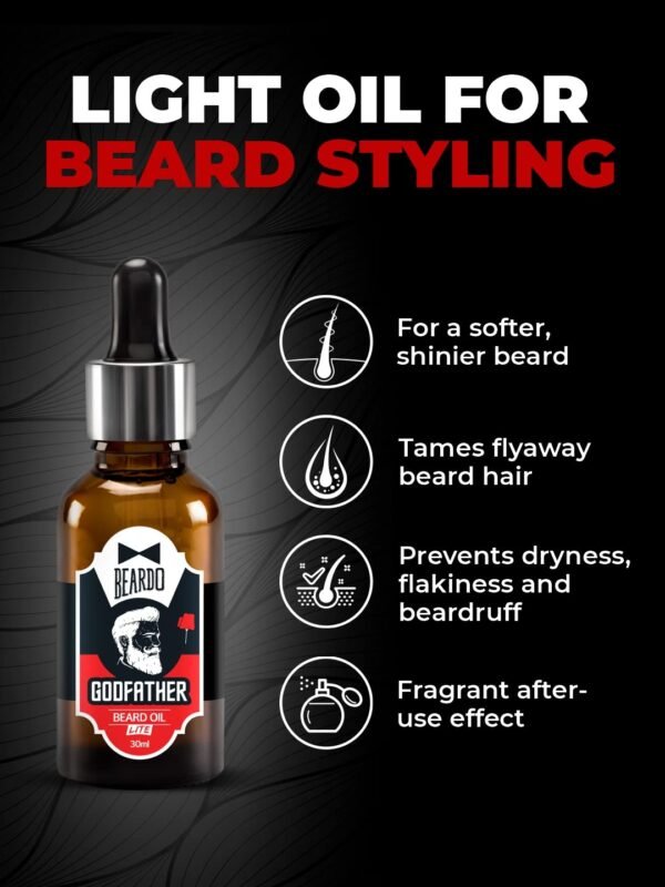 Beardo Godfather  Beard  Oil Lite - Image 7