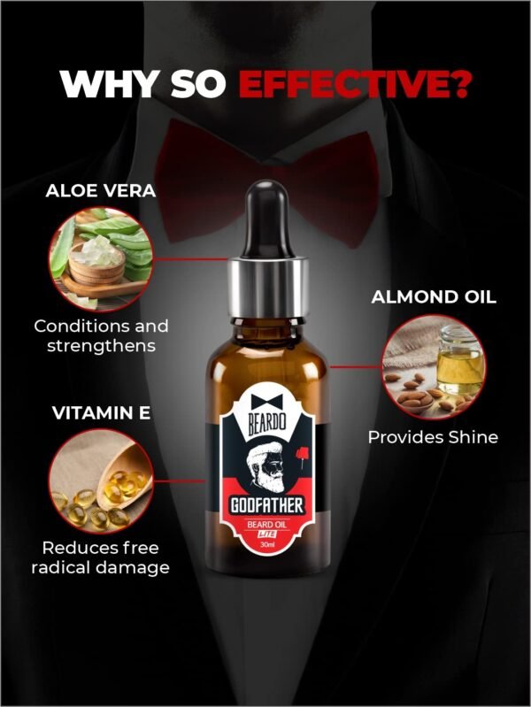 Beardo Godfather  Beard  Oil Lite - Image 5