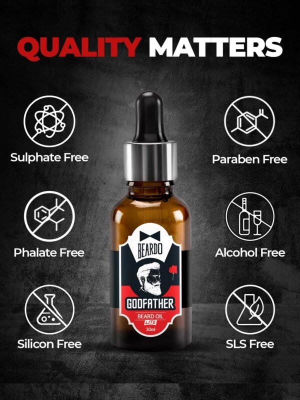 Beardo Godfather  Beard  Oil Lite - Image 4