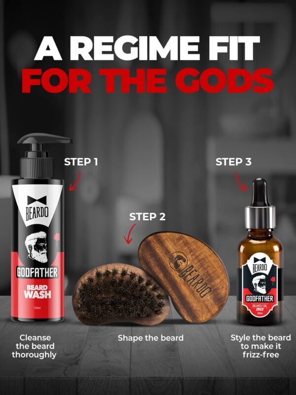 Beardo Godfather  Beard  Oil Lite - Image 6