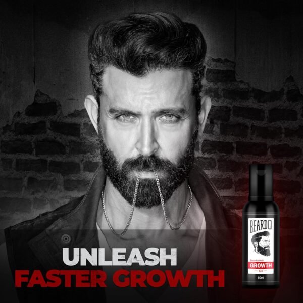 Beardo Beard & Hair Growth Oil, 50ml - Image 6